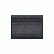 Tapis anti poussiere gramat gris 90x150cm polypropylene sur pvc ep 8mm