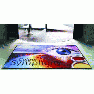 Tapis logo, tapis personnalisé, tapis design, paillasson personnalisé