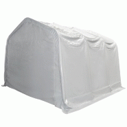 Vidaxl tente de rangement pvc 550 g/m² 3 x 6 m blanc
