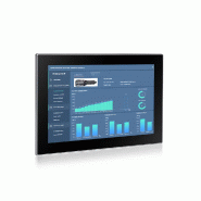 Panel PC industriel fanless 12.1" pour automatisation, supervision et intégration machine - EVI-N012WAC - écran tactile 1280x800, Intel Alder Lake-N N97, IP66
