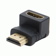 Adaptateur hdmi or m/f coude 90° - modèle a 128294