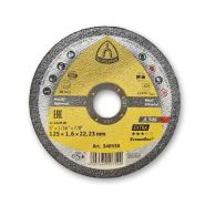 Disque à tronçonner acier/inox Ø125 - ep. 1,6mm