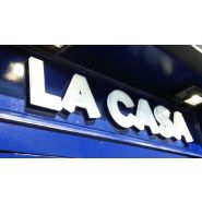 Enseigne logo lumineux en Plexiglass chants et face avant - Vert_0