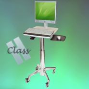 Flat panel pc cart h class - chariot informatique - ergonoflex - 21,77 kg