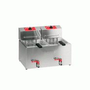 Friteuse 7+7 litres TF mod TF-77T / 380V valentine - 78537