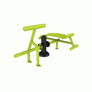 Combiné abdos lombaires en acier galvanisé pour fitness extérieur - Gamme Fitness - Musculation Combiné abdos lombaires en acier galvanisé pour fitness extérieur - Gamme Fitness - Musculation