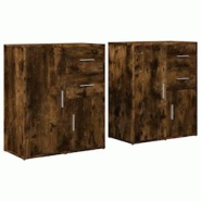 Helloshop26 - Buffet bahut commode meuble de rangement organisateur cuisine salle de séjour salons lot de 2 60 x 31 x 70 cm 02_0036738 - 3000213022094 Helloshop26 - Buffet bahut commode meuble de rangement organisateur cuisine salle de séjour salons lot de 2 60 x 31 x 70 cm 02_0036738 - 3000213022094
