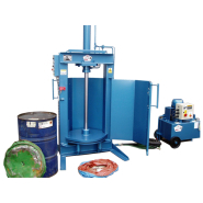 Presse compacteur de fûts McINTYRE - 25 fûts/h - DRUM-100