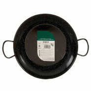 San Ignacio LA DEHESA - Poêle à paella émaillée profonde avec poignées 32 cm - acier SANR395