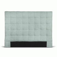 TÊTE DE LIT SONA CAPITONNÉE VERT D'EAU 140 X 120CM