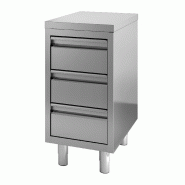 700 table de travail avec tiroirs 600l 7452.0505 COMBISTEEL