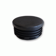 Bouchon plastique noir rond - 42_0