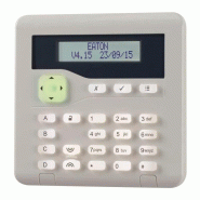 Clavier Radio LCD Dupleix - Réf. : SCA0134 - Deux Zones, Lecteur de Proximité Intégré, Design Ergonomique