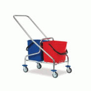 JACK - chariot 2 x 15 L, avec presse à mâchoires