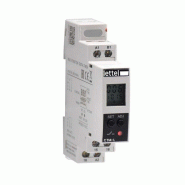 Minuterie éléctronique avec afficheur LCD. 17 fonctions - 1 relais 8A - 1 module - LETTEL - CTM-L Minuterie éléctronique avec afficheur LCD. 17 fonctions - 1 relais 8A - 1 module - LETTEL - CTM-L