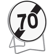 Panneaux Taliasign B 850 mm classe 1 Interdictions, Obligations, Prescriptions et Fins - PNTLGLV1B337-TL02_0