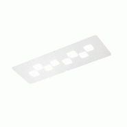 Plafonnier Bilbao P/G - Plafonnier En Métal Et Méthacrylate Blanc 8X8W Gx53 - Gea Luce - blanc BILBAO P/G - BIANCO