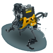 Porte outils intercep double avec retour automatique pour vignobles en rangs e?troits - Polaris Dual SE 03 Porte outils intercep double avec retour automatique pour vignobles en rangs e?troits - Polaris Dual SE 03