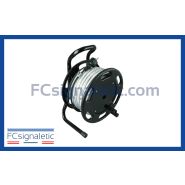 Ruban LED de chantier avec enrouleur à brancher 25m 1420 lumens LEDWORK LWK1118