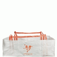 Sac benne à déchet 3m³ - Big bag ultra-résistant 215gr/m² avec charge maximale de 1750kg Sac benne à déchet 3m³ - Big bag ultra-résistant 215gr/m² avec charge maximale de 1750kg