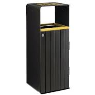 Rossignol - Corbeille 110L ARTRI ALU - emballages jaune - jaune aluminium 54921 Rossignol - Corbeille 110L ARTRI ALU - emballages jaune - jaune aluminium 54921