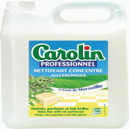 CAROLIN PROFESSIONNEL nettoyant concentré savon de Marseille 5L - 3346024707615