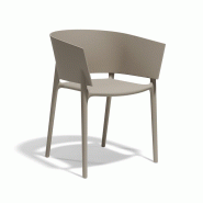 Fauteuil in & out AFRICA - gris