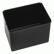ITALCONCEPT L2G Plat De Presentation Melamine Noir, 80  x 300  x 190 mm - noir plastique 3616350033727