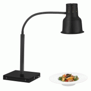 Lampe chauffante infrarouge PRO, noir mat, 250 W, 220 V - MONO