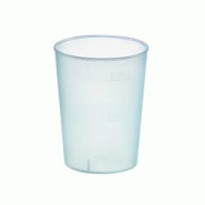 Packnwood FHC - 2000 pcs - Gobelet plastique PP réutilisable "Optimal" - H50mm, 50ml - transparent - 294OPT1183 Packnwood FHC - 2000 pcs - Gobelet plastique PP réutilisable "Optimal" - H50mm, 50ml - transparent - 294OPT1183