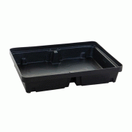 Petit bac de rétention en polyéthylène sans caillebotis de 60 litres Petit bac de rétention en polyéthylène sans caillebotis de 60 litres