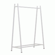 Portant droit L100xH150cm - vintage blanc