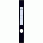 Porte-étiquette noir Durable pour dossiers 40x390 mm Paquet de 10 - 809101 Porte-étiquette noir Durable pour dossiers 40x390 mm Paquet de 10 - 809101