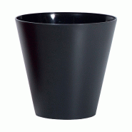 Prosperplast - Pot TUBUS 3,5 L - 20x20x18,7 cm, coloris Anthracite - gris plastique polypropylène ZA3975