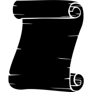 Sticker ardoise Design lettre