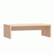 Support de moniteur 50 x 27 x 15 cm bois de pin solide brun 02_0029208 - Bois massif 3000217440474