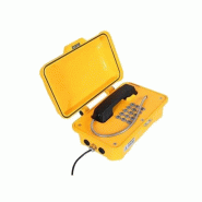 Téléphone étanche série Induphone IP66/67 - ALUMINIUM - Réf. : FRA0001 - Ultra-robuste et ultra-polyvalent