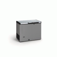 TENSAI Congélateur horizontal - Couvercle battant - Inox - Volume net : 275L - 1 panier inclus - 1090x690x860 CHI290T - gris CHI290T