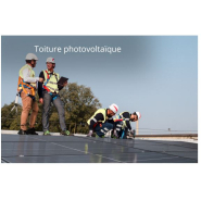 Toiture  photovoltaïque pour bâtiment professionnel - TSG Solaire
