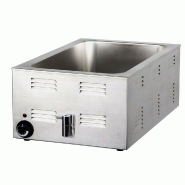 Friteuse électrique sur coffre avec filtration d'huile à cuve simple 9 l -  198x650x994 mm - Frifri - Friteuses Professionnelles sur Coffre - référence  PL-211-H31-G0 - Stock-Direct CHR