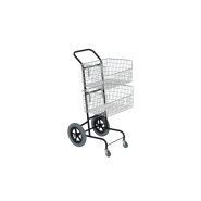 Chariot courrier 2 paniers roues 300 mm - Référence : TR15R30/2GPA Chariot courrier 2 paniers roues 300 mm - Référence : TR15R30/2GPA