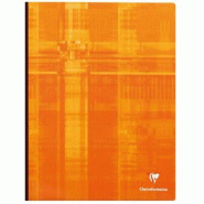 Clairefontaine Lot de 5 Cahier Metric 24x32, 192p./96 feuilles 90 g/m² brochure dos toilé, quadrillé 5x5 - 3329680693423