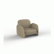Fauteuil lounge in & out PEZZETTINA - tortora