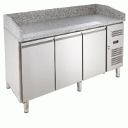 GastroHero Table à pizza ECO 3/0 - inox PZH3600TN GastroHero Table à pizza ECO 3/0 - inox PZH3600TN