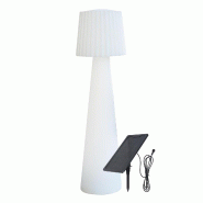 Lumisky Lampadaire solaire Polyéthylène H110CM Blanc - blanc 3666162012229