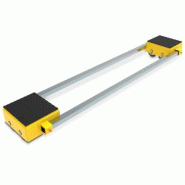 MLSD27 - Patins rouleurs 235 kN avec 12 roues - 119 kg