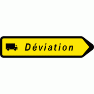 Panneau temporaire de déviation KD22b - WP Signalisation - Made in France - Incassable et résistant aux chocs Panneau temporaire de déviation KD22b - WP Signalisation - Made in France - Incassable et résistant aux chocs