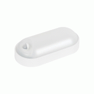Plafonnier LED Ovale Alcapower 15W IP65 Détecteur Mouvement PIR Température Couleur Réglable 3000K/4000K/6500K 1400lm Conception Robuste ABS PC - b