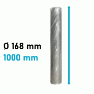 Potelet galva carrefour - 160 mm