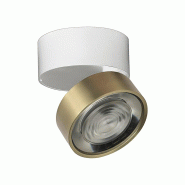 ROSSINI ILLUMINAZIONE Applique/Plafonnier Hole Led 13W 38° 3000K Cri90 En Aluminium Blanc/Or, Éclairage Intérieur Élégant Et Moderne - Groupe Ros